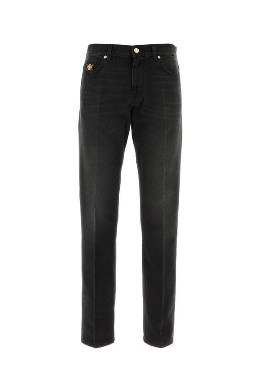 VERSACE | Black denim jeans