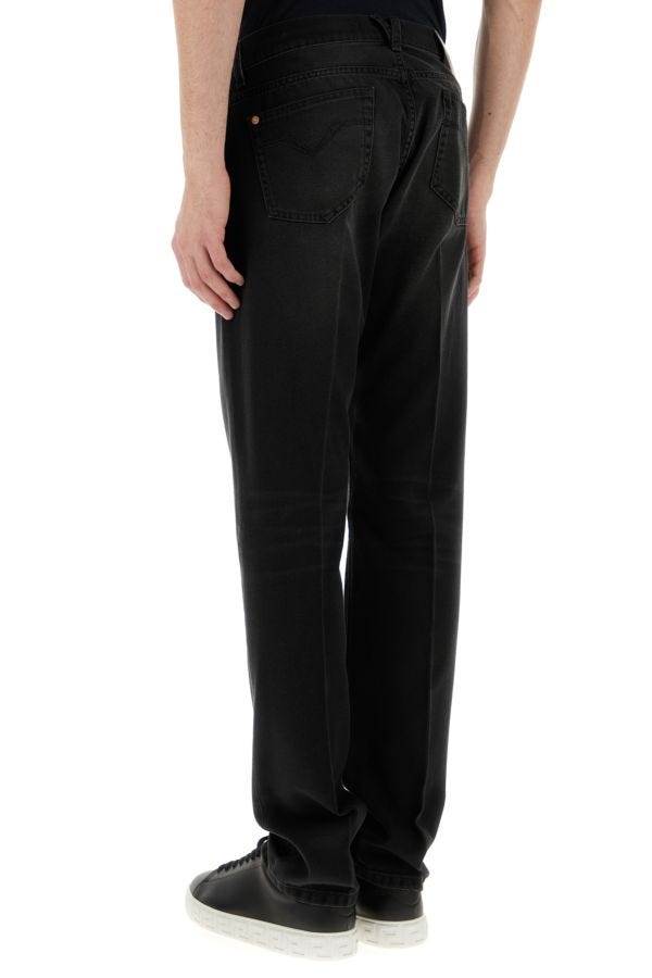 VERSACE | Black denim jeans
