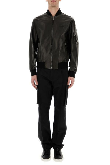 VERSACE | Black cotton cargo pant