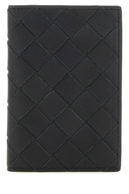 BOTTEGA VENETA | Slate leather Intrecciato card holder