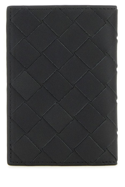 BOTTEGA VENETA | Slate leather Intrecciato card holder