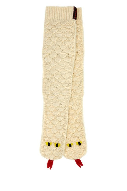 BOTTEGA VENETA | Ivory wool socks