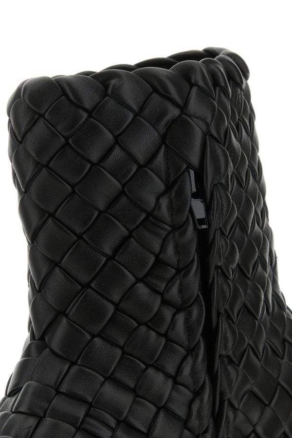 BOTTEGA VENETA | Black leather Ben ankle boots