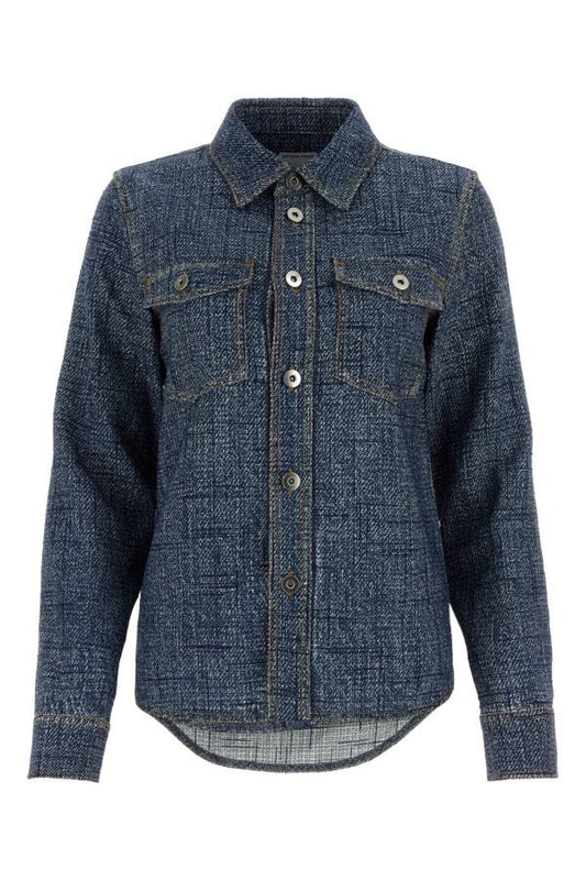 BOTTEGA VENETA | Printed viscose blend shirt