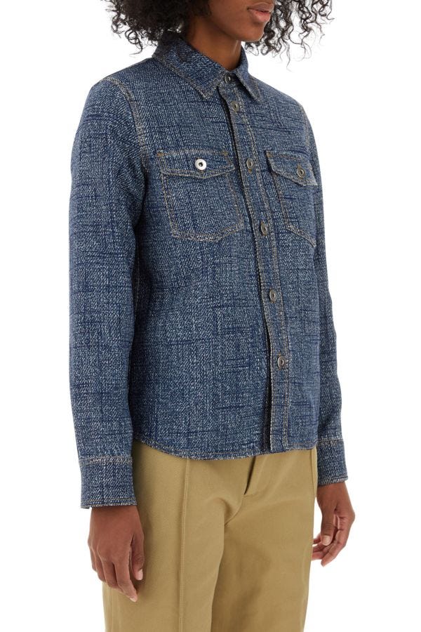BOTTEGA VENETA | Printed viscose blend shirt