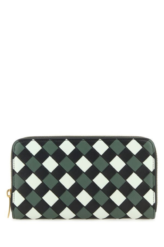 BOTTEGA VENETA | Multicolor nappa leather Intrecciato wallet