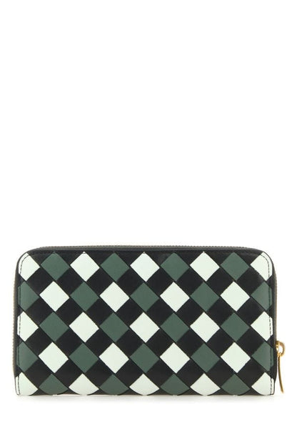 BOTTEGA VENETA | Multicolor nappa leather Intrecciato wallet