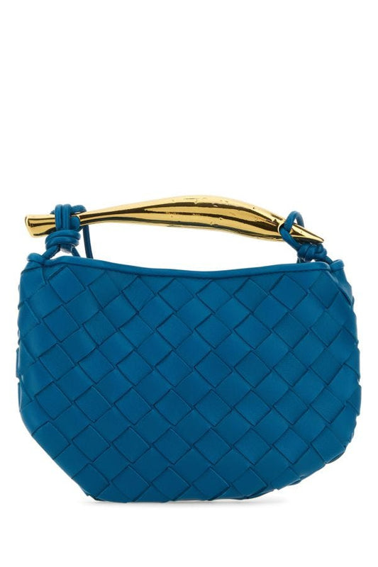 BOTTEGA VENETA | Electric blue leather Sardine handbag