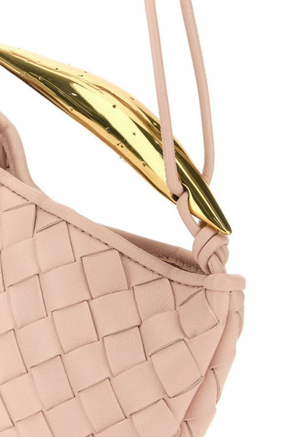 BOTTEGA VENETA | Light pink leather Sardine handbag