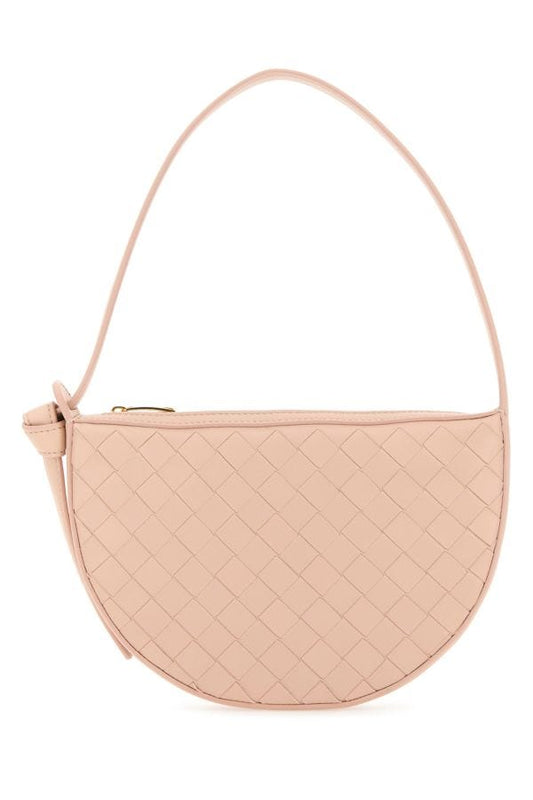 BOTTEGA VENETA | Light pink leather Mini Sunrise shoulder bag
