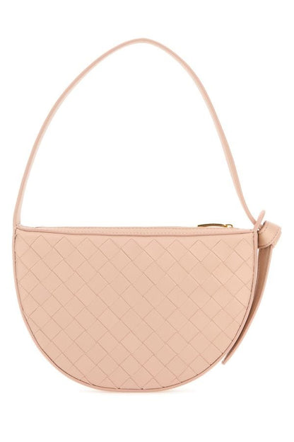 BOTTEGA VENETA | Light pink leather Mini Sunrise shoulder bag