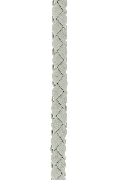 BOTTEGA VENETA | Light grey leather Andiamo belt