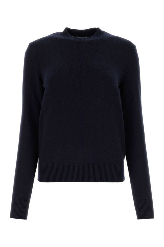 BOTTEGA VENETA | Navy blue stretch cashmere blend sweater