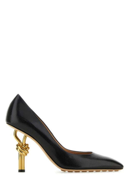 BOTTEGA VENETA | Black nappa leather Knot pumps