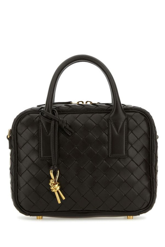 BOTTEGA VENETA | Dark brown nappa leather small Getaway handbag