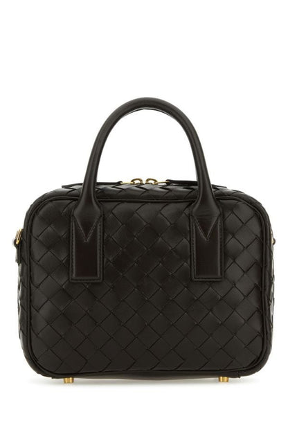 BOTTEGA VENETA | Dark brown nappa leather small Getaway handbag