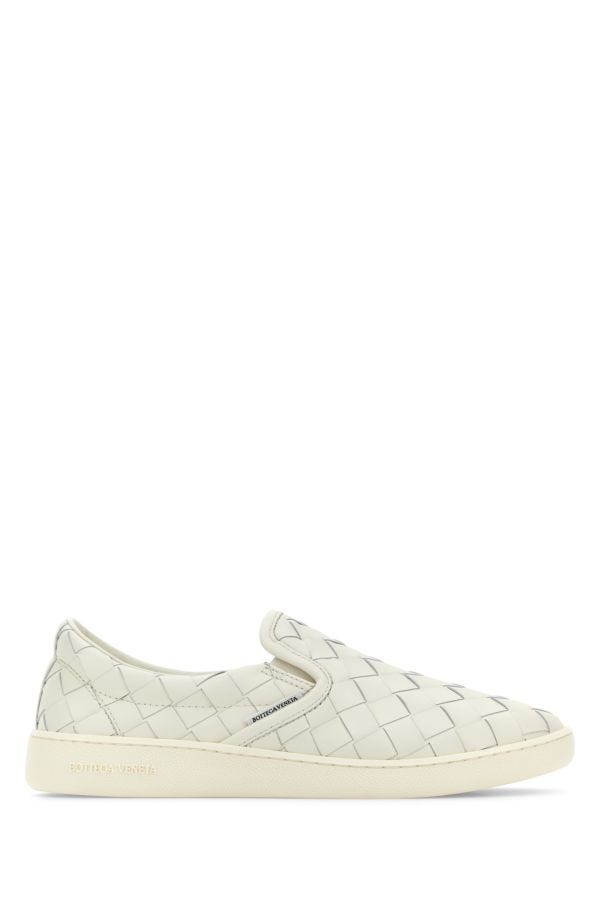 BOTTEGA VENETA | White leather Sawyer sneakers