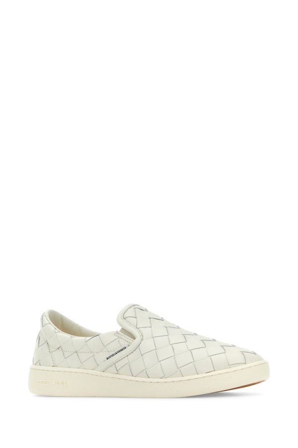 BOTTEGA VENETA | White leather Sawyer sneakers