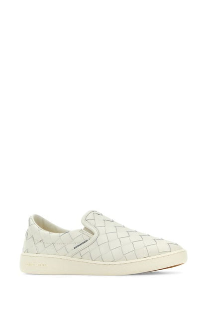 BOTTEGA VENETA | White leather Sawyer sneakers