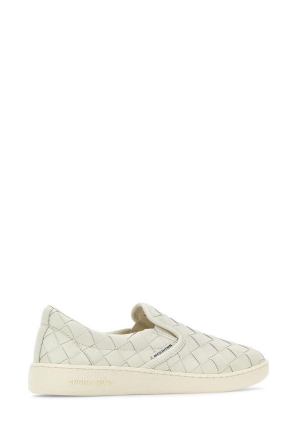 BOTTEGA VENETA | White leather Sawyer sneakers