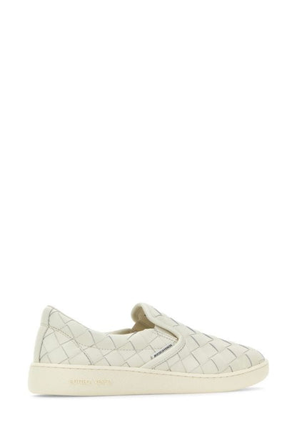 BOTTEGA VENETA | White leather Sawyer sneakers