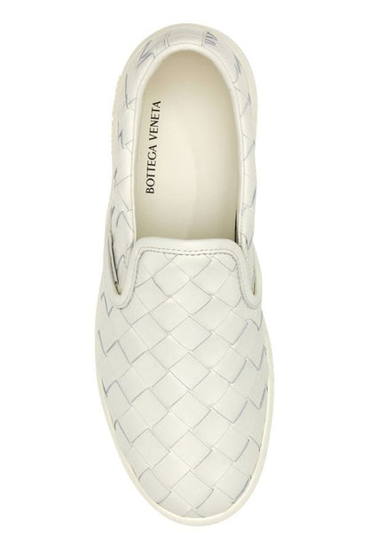 BOTTEGA VENETA | White leather Sawyer sneakers