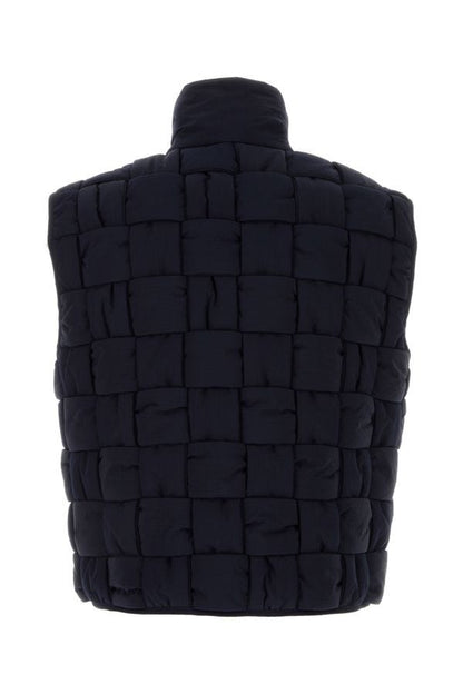 BOTTEGA VENETA | Navy blue nylon padded vest