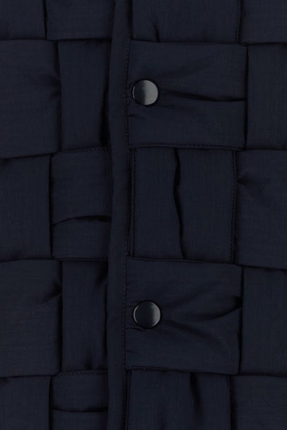 BOTTEGA VENETA | Navy blue nylon padded vest