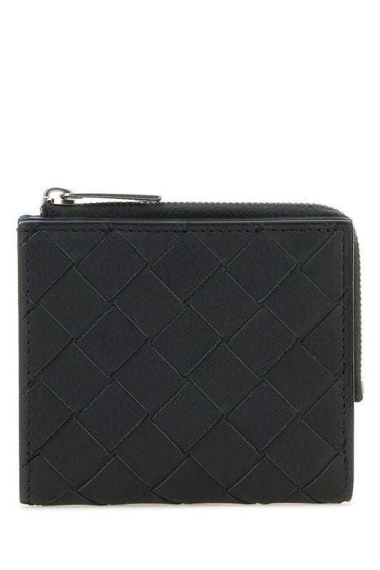 BOTTEGA VENETA | Slate leather Intrecciato wallet