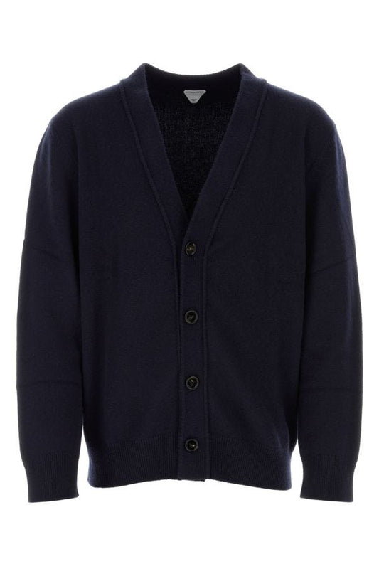 BOTTEGA VENETA | Navy blue cashmere cardigan