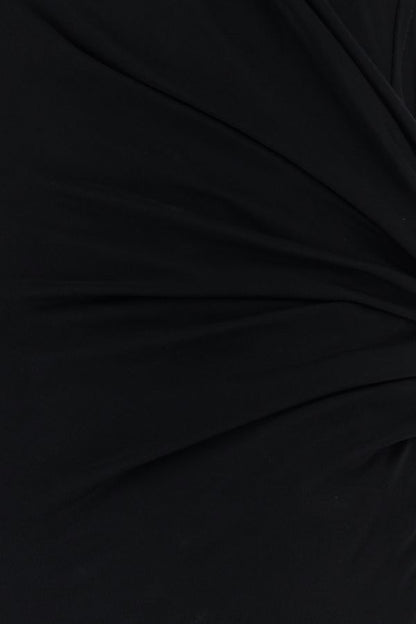 BOTTEGA VENETA | Black jersey long dress