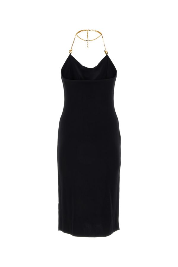 BOTTEGA VENETA | Black viscose blend dress