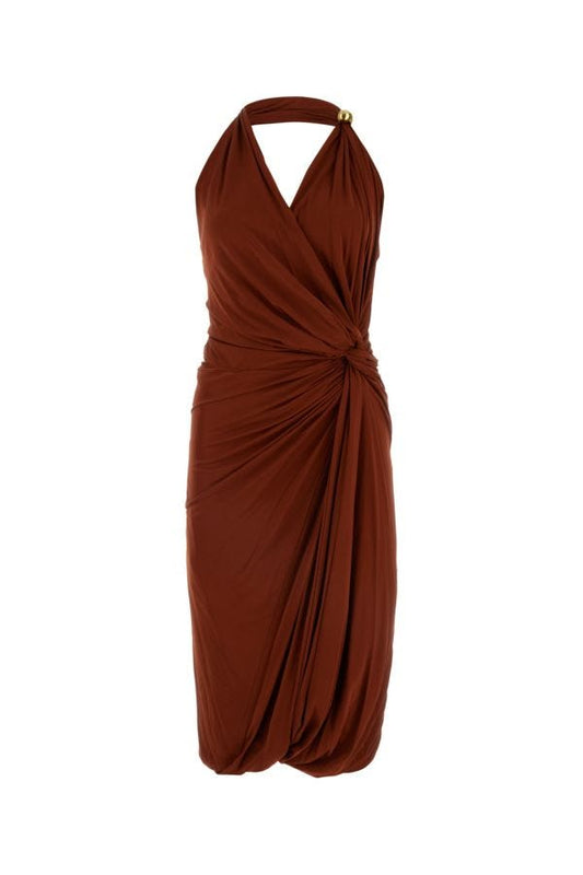 BOTTEGA VENETA | Brick jersey dress