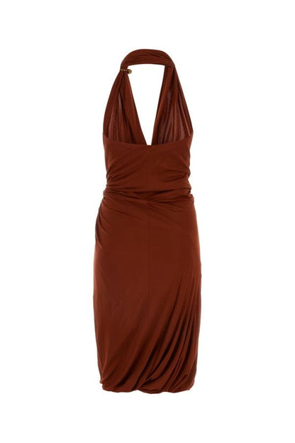 BOTTEGA VENETA | Brick jersey dress