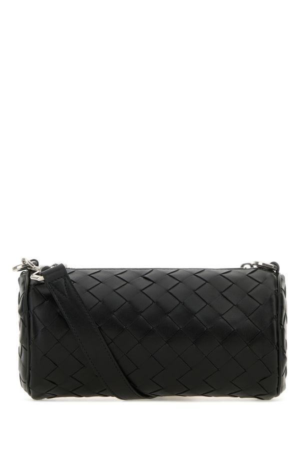 BOTTEGA VENETA | Black leather Barrel crossbody bag
