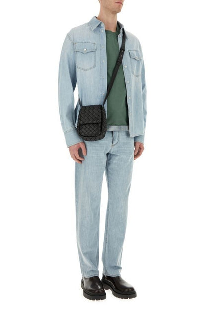 BOTTEGA VENETA | Light-blue denim shirt