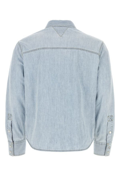 BOTTEGA VENETA | Light-blue denim shirt