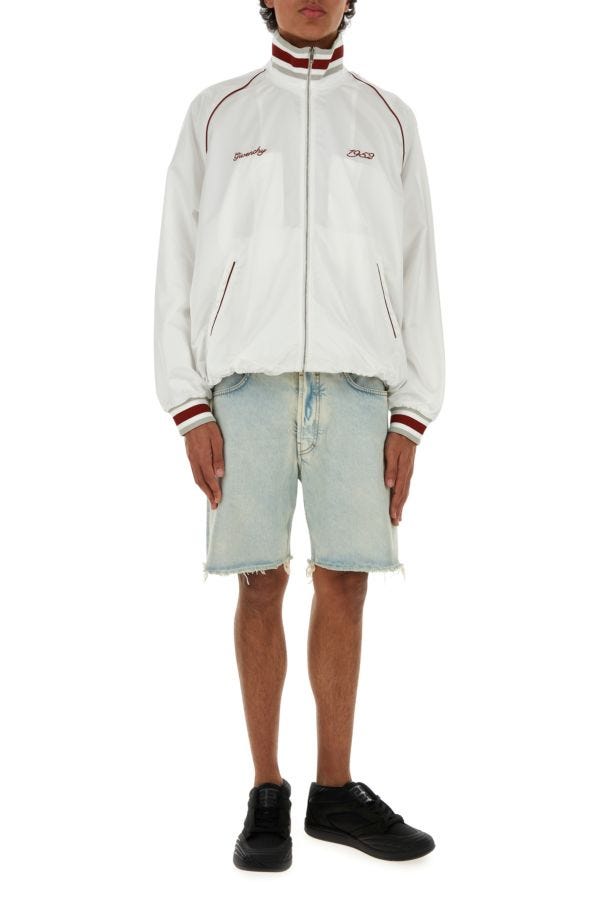 GIVENCHY | White nylon bomber jacket