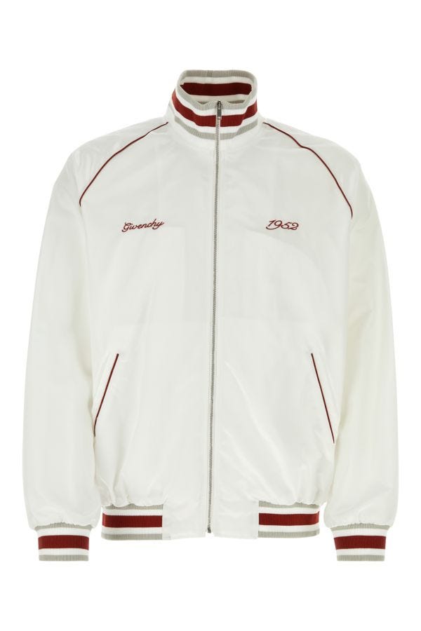 GIVENCHY | White nylon bomber jacket