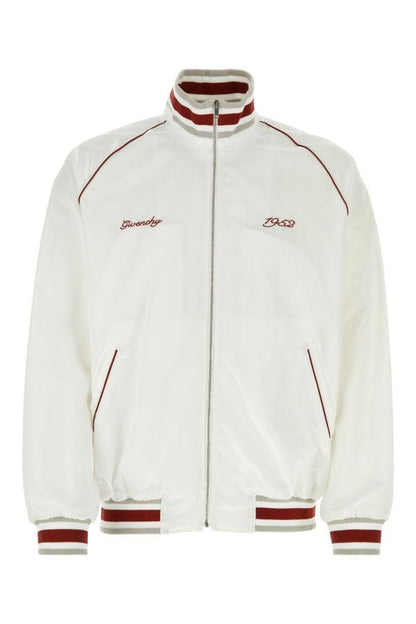 GIVENCHY | White nylon bomber jacket