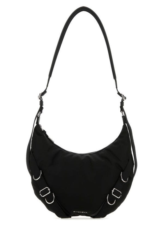 GIVENCHY | Black nylon blend Voyou crossbody bag