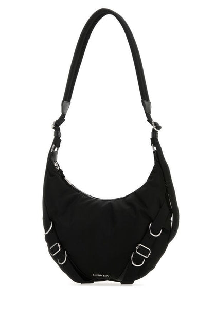 GIVENCHY | Black nylon blend Voyou crossbody bag