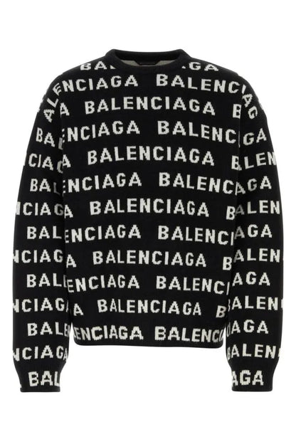 Balenciaga | ブラック ウール ブレンド セーター