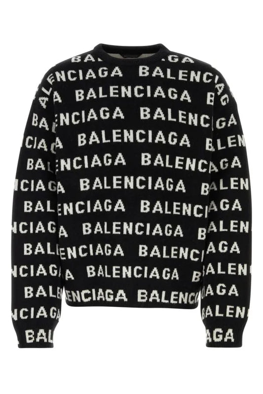 Balenciaga | ブラック ウール ブレンド セーター