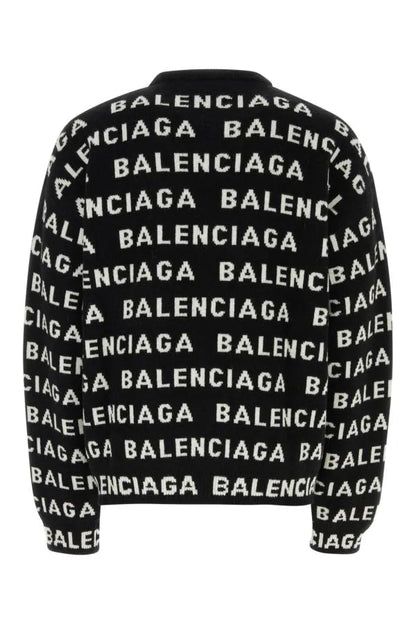 Balenciaga | ブラック ウール ブレンド セーター