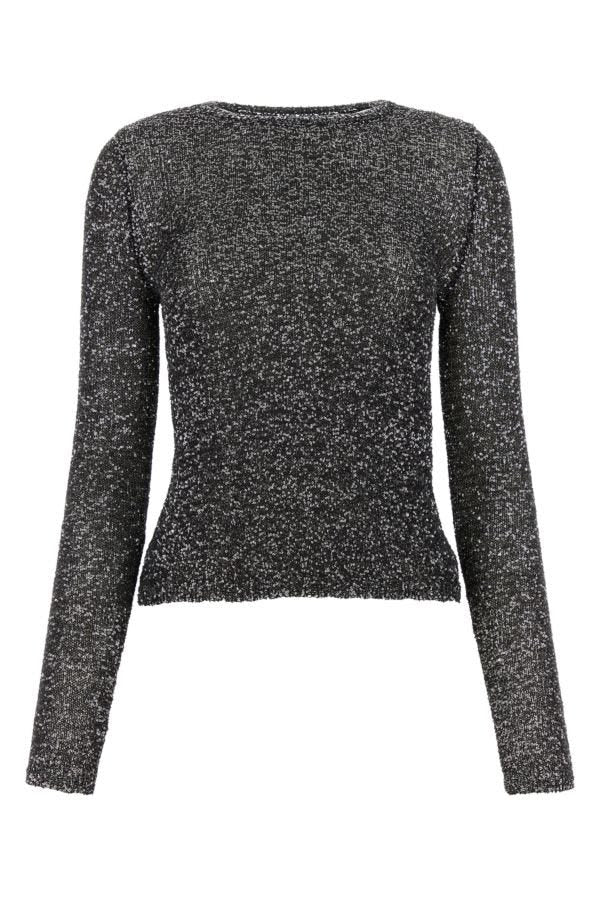 BALENCIAGA | Embellished nylon top