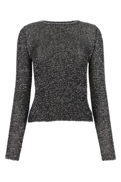 BALENCIAGA | Embellished nylon top