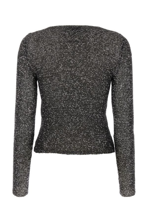 BALENCIAGA | Embellished nylon top