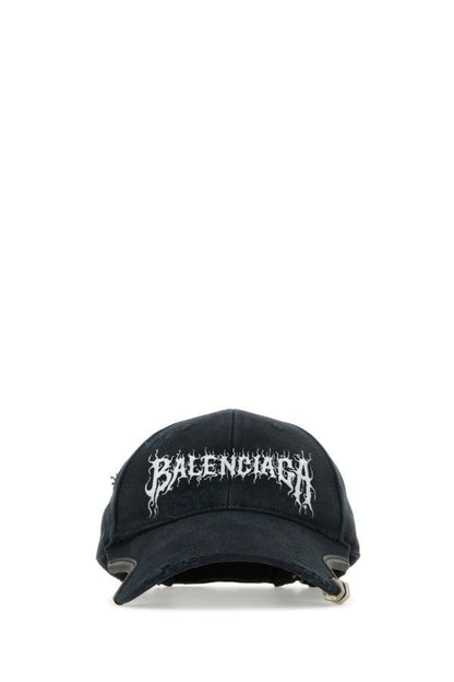 BALENCIAGA | Slate cotton baseball cap