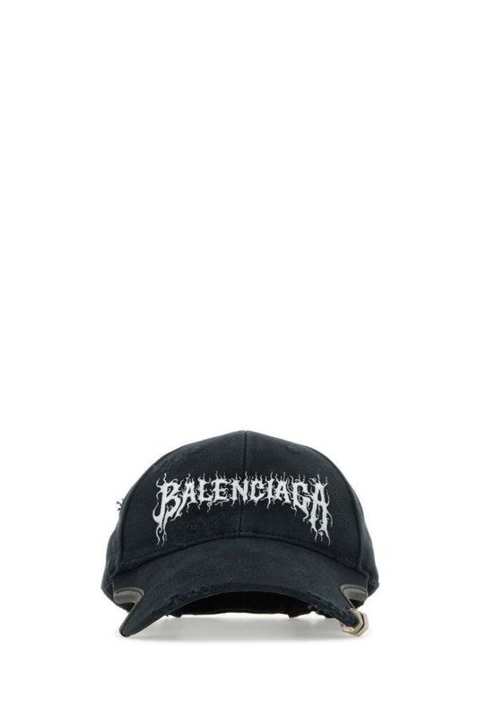 BALENCIAGA | Slate cotton baseball cap